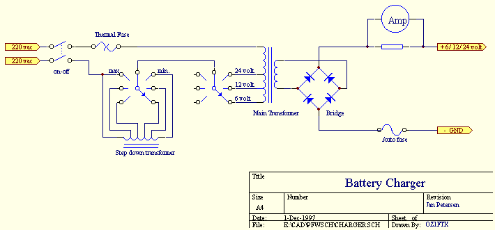 Схема сварочного аппарата постоянного тока для сборки